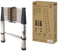 Лестница телескопическая алюминиевая ЛТ-11, 11 ступеней, h=3200 мм, 
