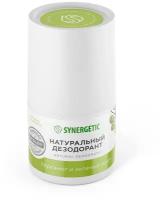 Synergetic Натуральный дезодорант Бергамот - зеленый лайм, флакон, 50 мл, 50 г, 1 шт