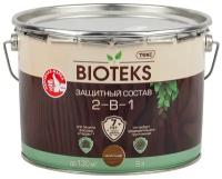 Защитный лессирующий состав для дерева Bioteks 2-в-1, 9 л, палисандр