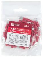 НКИ EKF PROxima nki-1.25-4n, 50 шт., без упаковки, красный