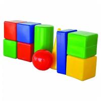 Кубики пластмассовые развивающие 12 элементов