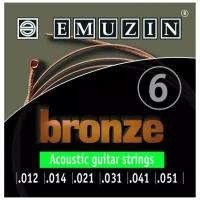 EMUZIN .012 одиночная струна для акустической гитары
