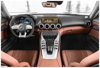 Автомобильная статическая пленка для экрана мультимедиа 10.3' на Mercedes-Benz AMG GT (матовая)