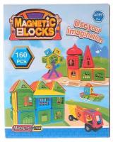 Конструктор Wanlexing Magnetic blocks 2680440 Замок, 160 дет