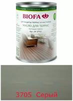 Масло для террас Biofa 3753, Биофа 3753, 0.125 Серый