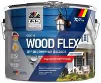 Краска акриловая Dufa Premium Woodflex для деревянных фасадов полуматовая бесцветный 0.81 л