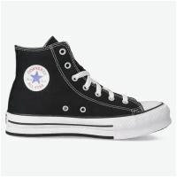 Кеды женские Converse Chuck Taylor All Star Eva Lift 272855 высокие черные (37)