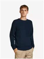 Jack & Jones, джемпер мужской, Цвет: темно-синий, размер: XL