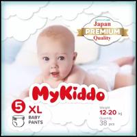 MyKiddo трусики Premium XL, 12-20 кг, 38 шт
