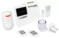 Беспроводная GSM сигнализация Страж МИНИ, gsm сигнализация для дома, сигнализация со светодиодом, пожарная и дымовая сигнализация