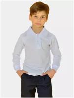 Рубашка, лонгслив в школу, поло школьное, футболка с коротким рукавом для мальчика и девочки в садик, детская школьная форма школа