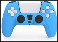 Силиконовый чехол DOBE для геймпада Playstation DualSense 5, синий, TP5-0512