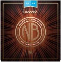 Комплект струн для акустической гитары D'Addario NB1253