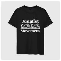 Мужская футболка хлопок Junglist Movement