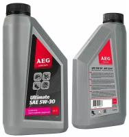 Масло четырехтактное полусинтетическое Ultimate (1л; SAE 5W30; API SJ/CF) AEG Lubricants 30621