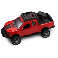 Машинка Funky Toys Die-cast, Форд, инерционная, открываются двери, красная, M 1:32 (FT61305)