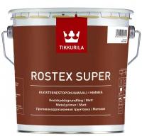 Противокоррозийная алкидная грунтовка Tikkurila Rostex Super 3L Grey