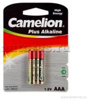 Батарейка Алкалиновая Camelion Plus Alkaline Aaa 1,5v Упаковка 2 Шт. Lr03-Bp2 Camelion арт. LR03-BP2