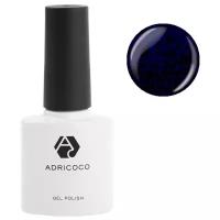 ADRICOCO гель-лак для ногтей Gel Polish, 8 мл, 40 г, 098 мерцающий черный василек