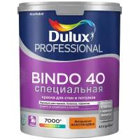 Краска латексная Dulux Professional Bindo 40 влагостойкая полуглянцевая белый 4.5 л