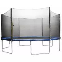 Батут DFC Trampoline Fitness с сеткой 14FT-TR-E