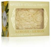 Saponificio Artigianale Fiorentino Унисекс Limone Мыло туалетное Лимон 125г