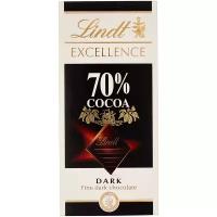 Шоколад Lindt Excellence горький 70% какао, 100 г