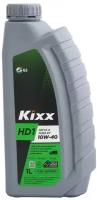 Моторное масло Kixx HD1 10W-40 синтетическое 1 л
