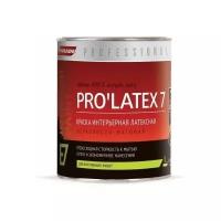 Краска латексная Parade Professional E7 Pro’Latex7 для детской влагостойкая моющаяся полуматовая белый 0.9 л