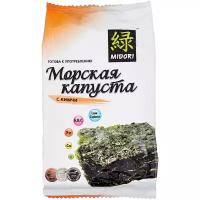 Чипсы MIDORI Морская капуста, кимчи, 5 г