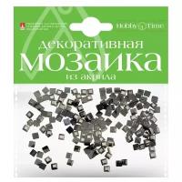 Мозаика декоративная из акрила 4Х4 ММ,200 ШТ черный