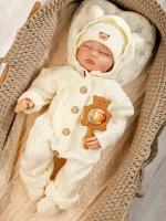 Тима&Тёма, Одежда для новорожденных комбинезон слип детский вязанный для малышей