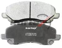 Колодки тормозные MITSUBISHI LANCER 03- / GALANT 96-06 / OUTLANDER 03- перед. комплект Kortex KT3287STD