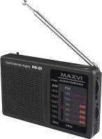 Радиоприемник Maxvi PR-01, FM 76-108 МГц, AM 525-1600 КГц, серый