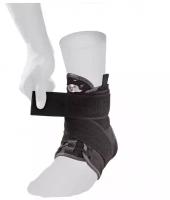 Бандаж на голеностоп Mueller Hg80 Ankle Brace With Straps, размер XL, черный