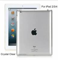 Apple iPad 2/3/4 силиконовый прозрачный чехол для планшета эпл айпад 2,3,4 бампер накладка