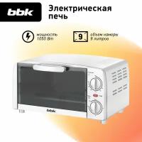 Мини-печь Bbk OE0912M белый