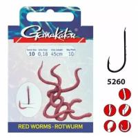Крючок Gamakatsu Hook BKS-5260R Red Worm 45 см №12 d0.16