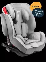 Автокресло JUNION Monti группа 1/2/3 (9-36 кг), Isofix, чёрный