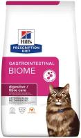 Сухой диетический корм для кошек Hill's PD Gastrointestinal Biome при расстройствах пищеварения, с курицей, 3кг