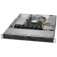 Сервер Supermicro SuperServer 5019P-WT без процессора/без ОЗУ/без накопителей/количество отсеков 3.5