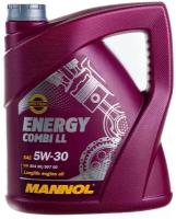 7907 Energy Combi LL 5W-30, 5L, 79075, синтетическое масло, Mannol