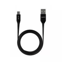 Кабель MAXVI USB - USB Type-C (MC-15T), 1 м, 1 шт., черный