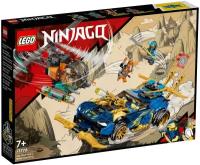 Конструктор LEGO Ninjago Гоночный автомобиль ЭВО Джея и Нии 71776