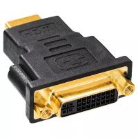 Переходник/адаптер Buro HDMI - DVI-D (HDMI-19M-DVI-DF-ADPT), 1 шт., черный