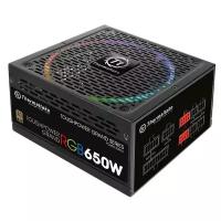 Блок питания Thermaltake ATX 650W Toughpower Grand RGB Sync 80+ gold (24+4+4pin) APFC 140mm fan colo