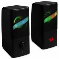 Колонки компьютерные Redragon Air, 6 Вт, питание от USB, черный