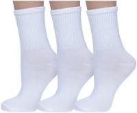 Комплект из 3 пар носков Hobby Line 80159, рис. 52, белые, размер 36-40