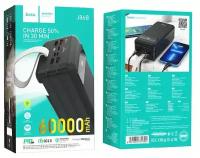 Дополнительный аккумулятор Power Bank Hoco J86B 60000 (mAh) черный