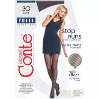 Колготки Conte Elegant Tulle, 30 den, размер 3, nero